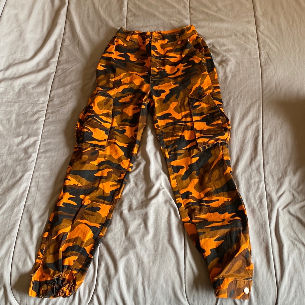 Brand: Akira. Size Small. Bright Orange.